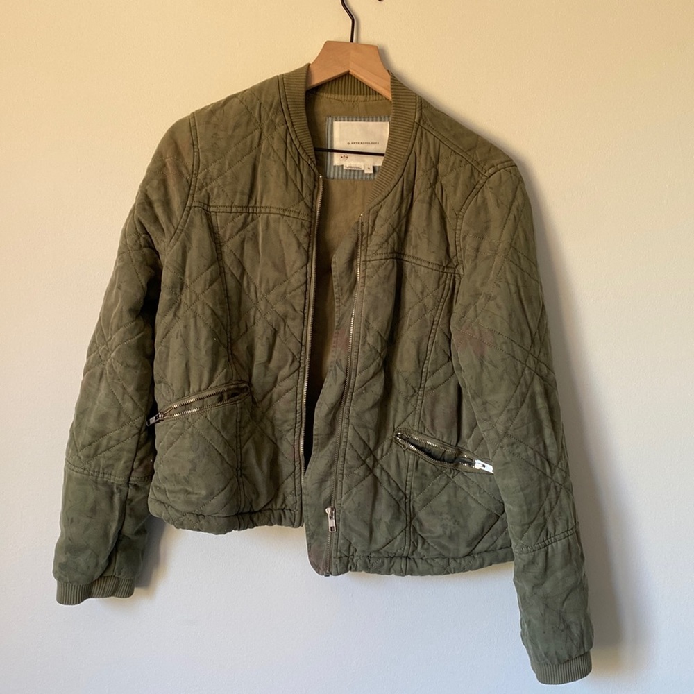 Anthropologie Quilted Jacket